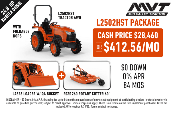 L2502HST Tractor Package