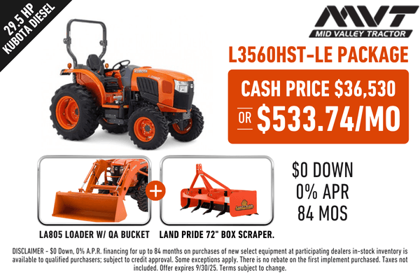 L3560HST-LE Tractor Package